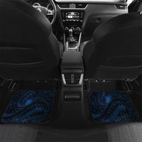 Hawaii Makahiki Season Car Mats Floral Tribal Tattoo Blue Galaxy