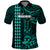 Personalized Hawaii Hauoli Makahiki Hou Polo Shirt Lono Hawaiian God Kakau Polynesian Tribal Turquoise LT05 Turquoise - Polynesian Pride