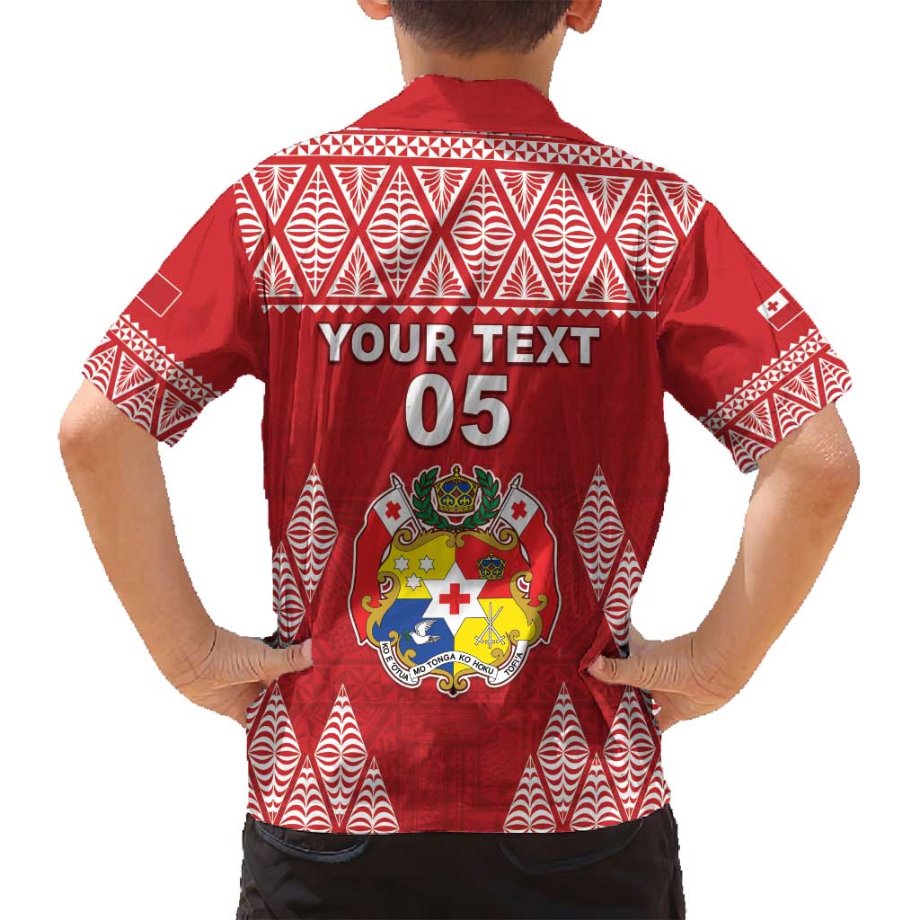 Custom Tonga Rugby Family Matching Puletasi and Hawaiian Shirt Tonga Mate Ma'a Take The Lead