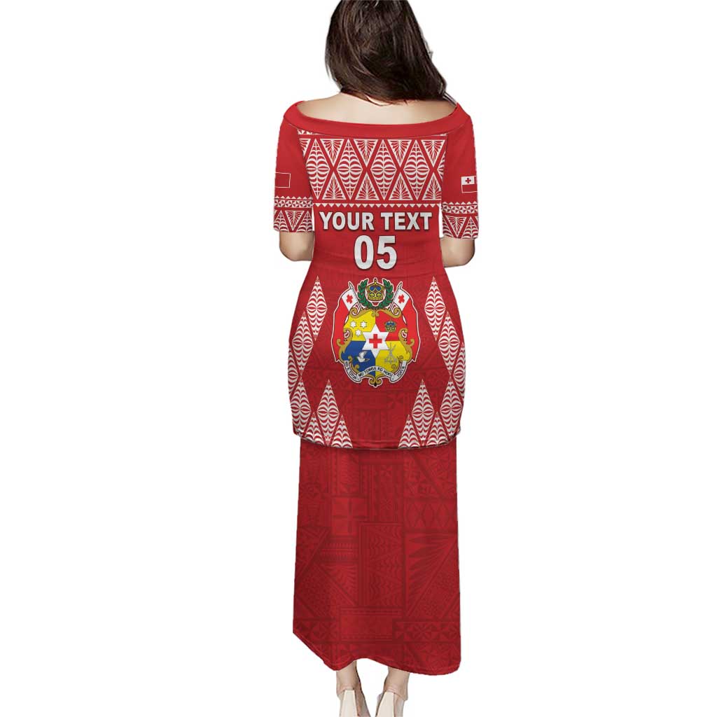 Custom Tonga Rugby Puletasi Tonga Mate Ma'a Take The Lead