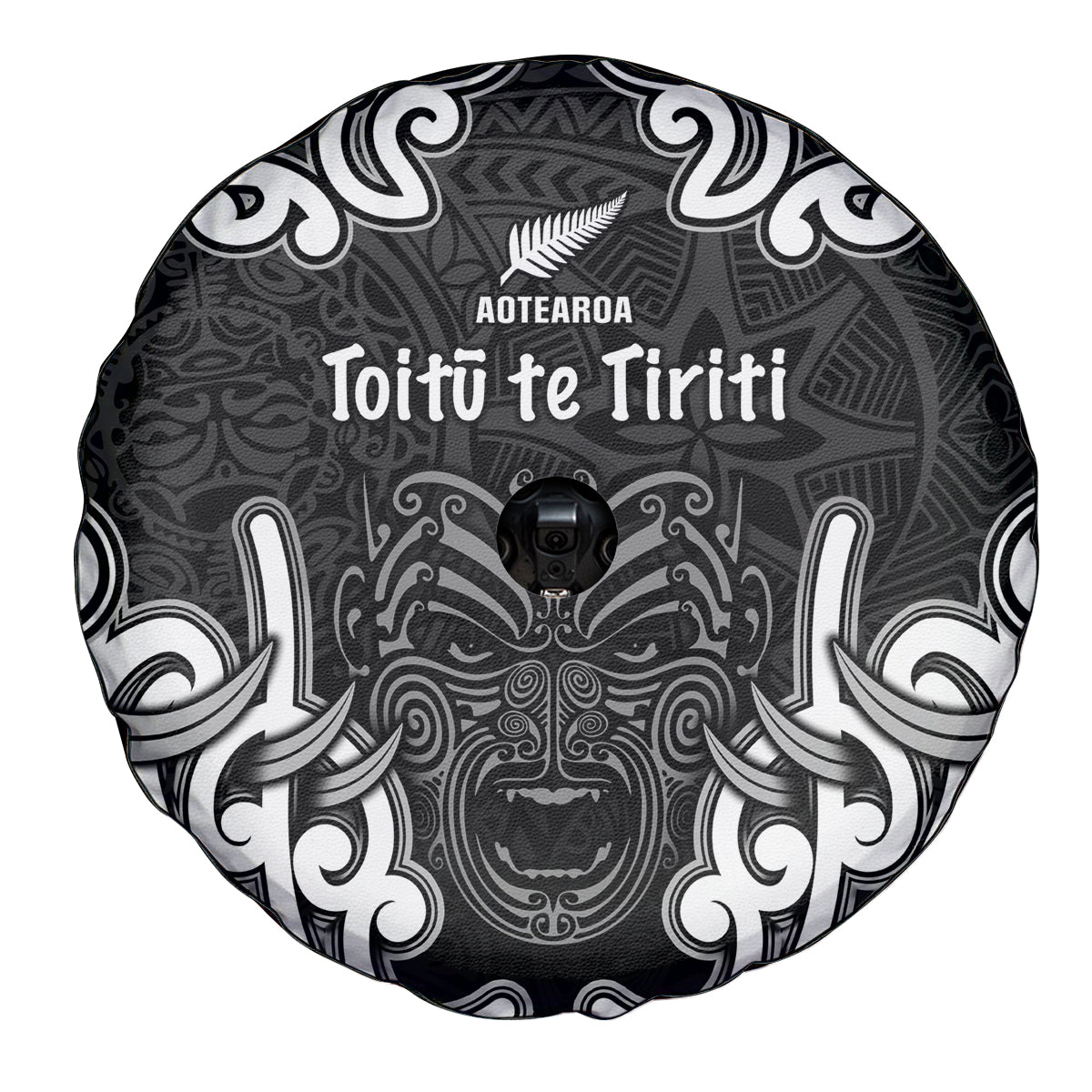 Aotearoa Spare Tire Cover Toitu Te Tiriti O Waitangi LT05 - Polynesian Pride