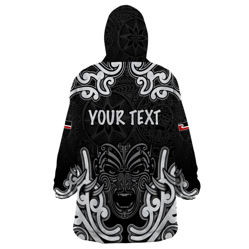 Personalised Aotearoa Wearable Blanket Hoodie Toitu Te Tiriti O Waitangi LT05 - Polynesian Pride