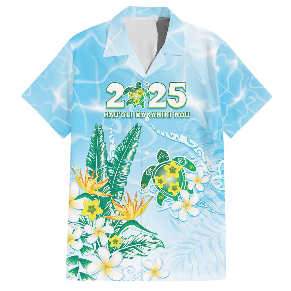 Personalised 2025 Aloha Hawaii Family Matching Off Shoulder Maxi Dress and Hawaiian Shirt Tropical Flowers And Honu