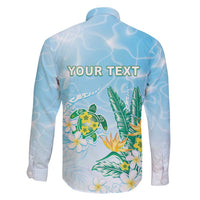 Personalised 2025 Aloha Hawaii Family Matching Puletasi and Hawaiian Shirt Tropical Flowers And Honu