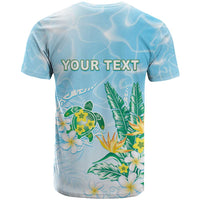 Personalised 2025 Aloha Hawaii T Shirt Tropical Flowers And Honu