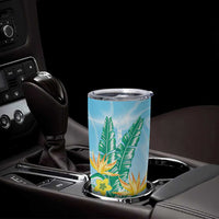 2025 Aloha Hawaii Tumbler Cup Tropical Flowers And Honu