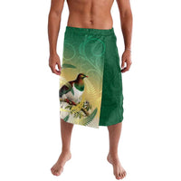 New Zealand Pigeon Kereru Lavalava Maori Fern Art Green Gradient LT05 Green - Polynesian Pride