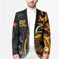 Papua New Guinea Blazer Happy 50th Independence Anniversary - Polynesian Pride