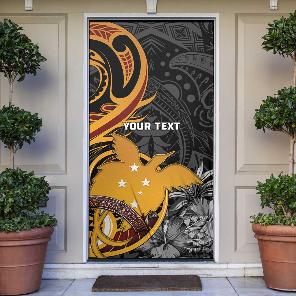 Papua New Guinea Door Cover Happy 50th Independence Anniversary - Polynesian Pride