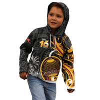Personalised Papua New Guinea Kid Hoodie Happy Independence Day LT05 - Polynesian Pride