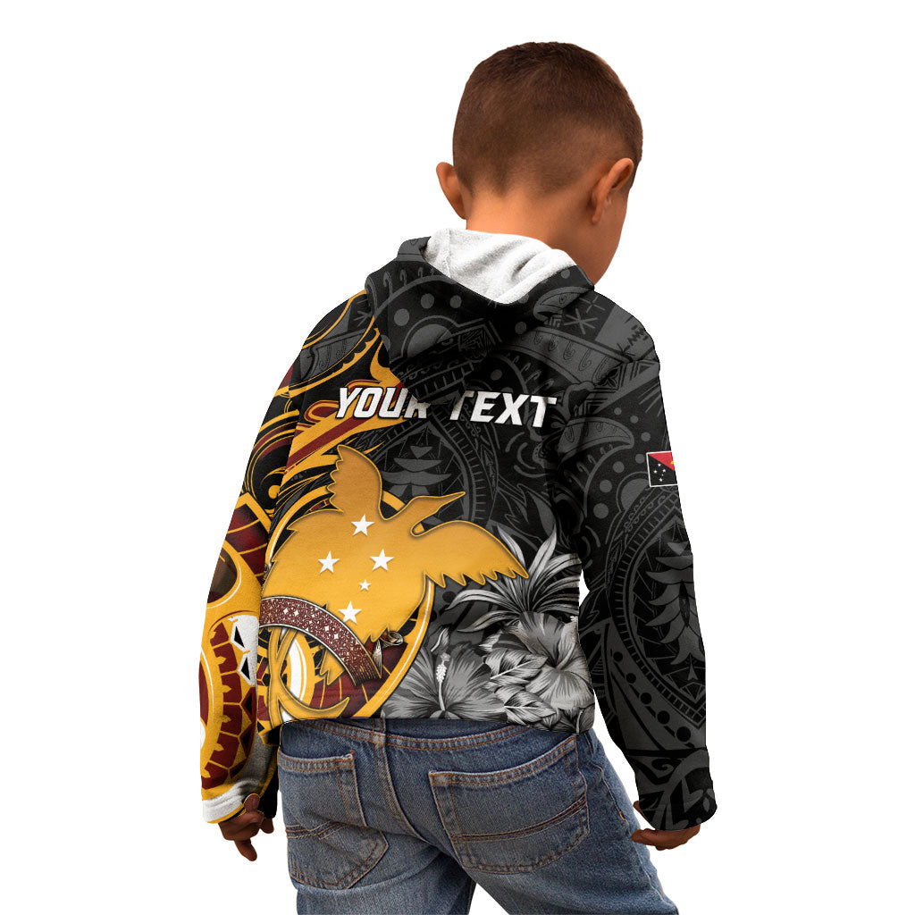 Personalised Papua New Guinea Kid Hoodie Happy Independence Day LT05 - Polynesian Pride