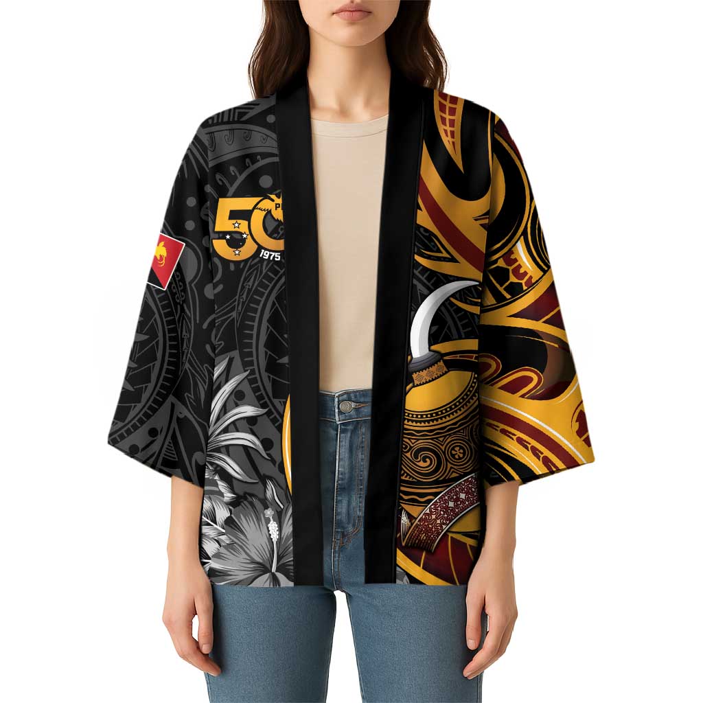 Papua New Guinea Kimono Happy 50th Independence Anniversary - Polynesian Pride