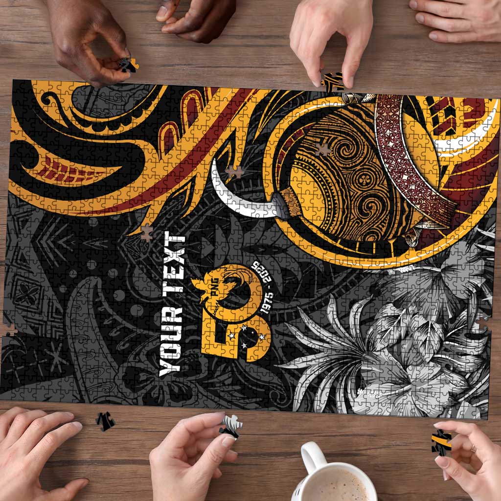 Papua New Guinea Puzzle Happy 50th Independence Anniversary - Polynesian Pride