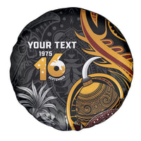 Personalised Papua New Guinea Spare Tire Cover Happy Independence Day LT05 - Polynesian Pride