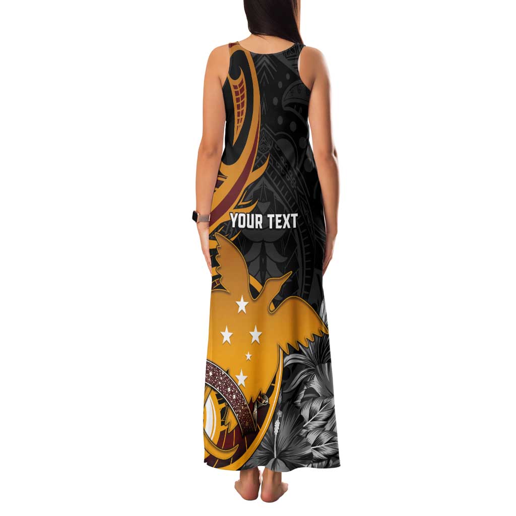 Personalised Papua New Guinea Tank Maxi Dress Happy 50th Independence Anniversary - Polynesian Pride