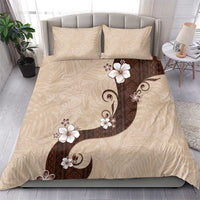 Polynesia Hibiscus Bedding Set Cameo Curve Motif - Polynesian Pride