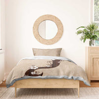 Polynesia Hibiscus Bedding Set Cameo Curve Motif - Polynesian Pride