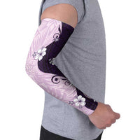 Polynesia Hibiscus Arm Sleeves Thistle Curve Motif - Polynesian Pride
