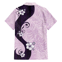 Polynesia Hibiscus Family Matching Puletasi and Hawaiian Shirt Thistle Curve Motif - Polynesian Pride