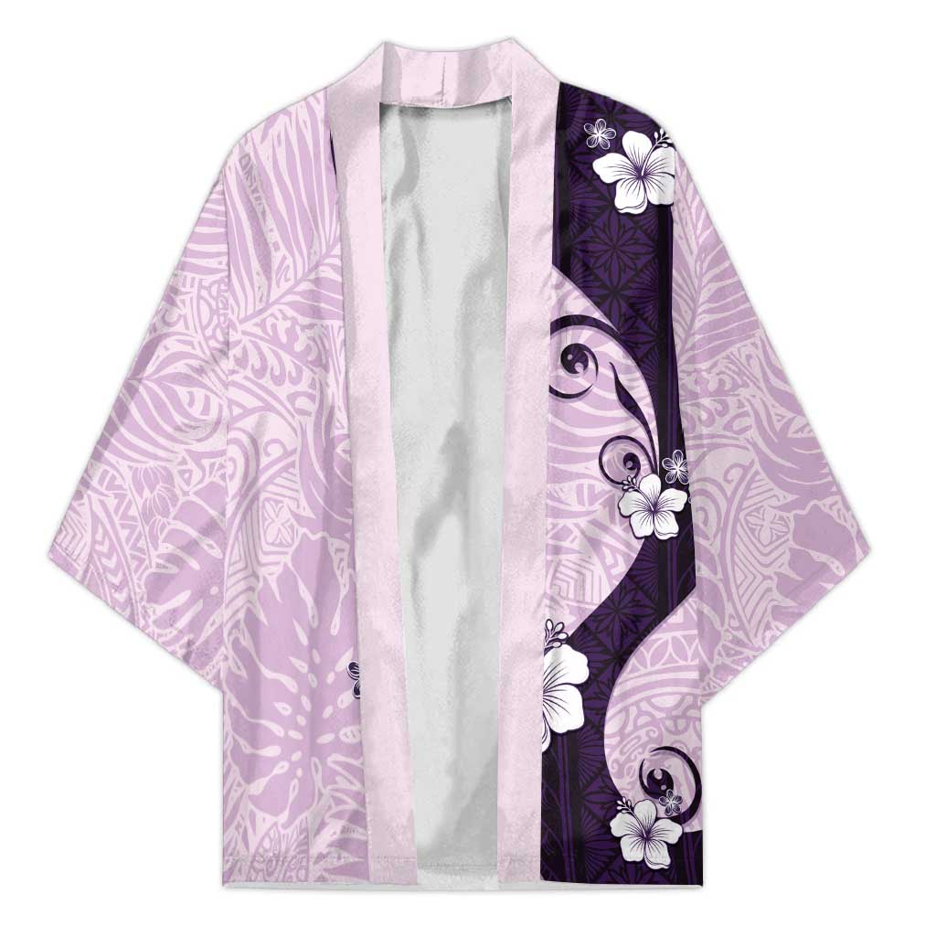 Polynesia Hibiscus Kimono Thistle Curve Motif - Polynesian Pride