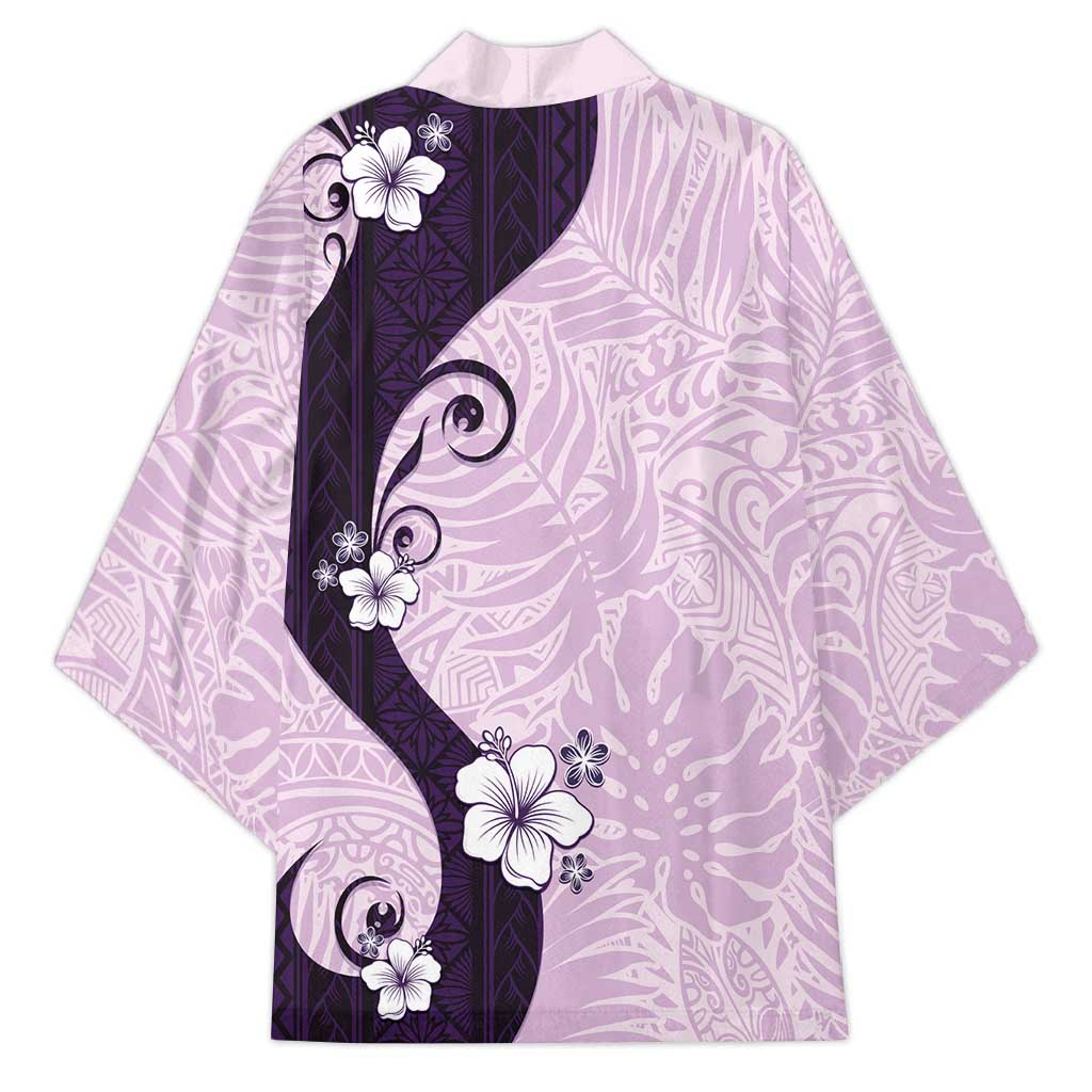 Polynesia Hibiscus Kimono Thistle Curve Motif - Polynesian Pride