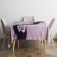 Polynesia Hibiscus Tablecloth Thistle Curve Motif - Polynesian Pride
