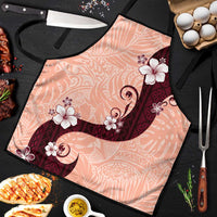 Polynesia Hibiscus Apron Rose Bud Curve Motif - Polynesian Pride