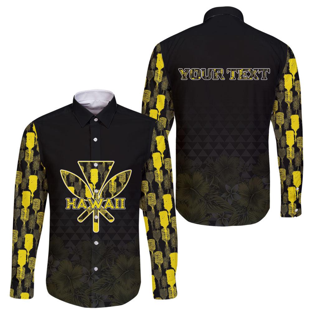 Personalised Aloha Hawaii Kahili Family Matching Mermaid Dress and Hawaiian Shirt Kanaka Maoli With Kakau Pattern