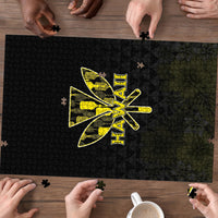 Aloha Hawaii Kahili Puzzle Kanaka Maoli With Kakau Pattern LT05 - Polynesian Pride