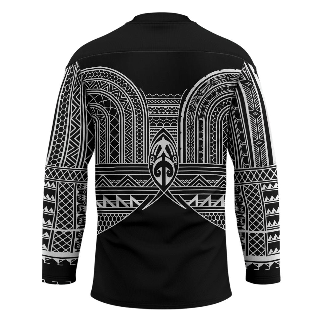 Philippines Igorot Tribal Inspired Hockey Jersey Black Version