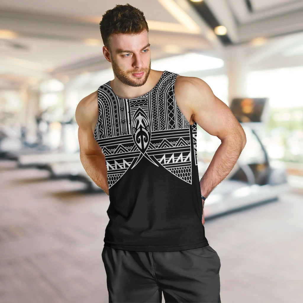 Philippines Igorot Tribal Inspired Men Tank Top Black Version