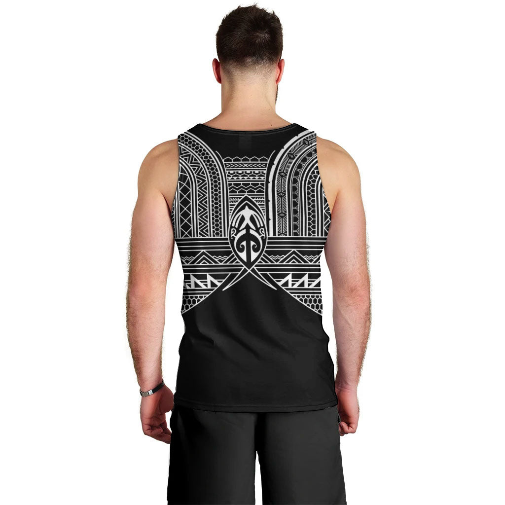 Philippines Igorot Tribal Inspired Men Tank Top Black Version