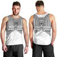 Philippines Igorot Tribal Inspired Men Tank Top White Version