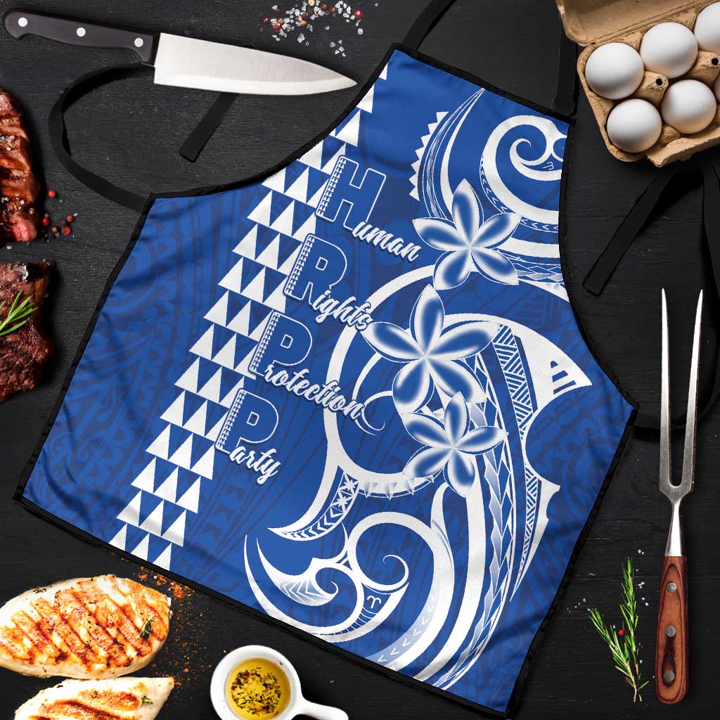 Samoa HRPP Party Apron Polynesian Pattern - Polynesian Pride