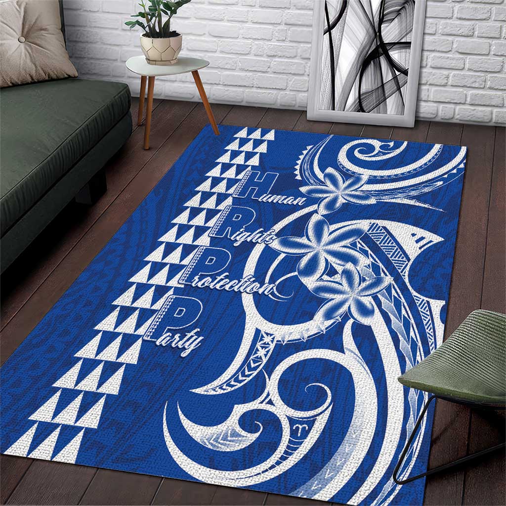 Samoa HRPP Party Area Rug Polynesian Pattern - Polynesian Pride