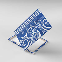 Samoa HRPP Party Canvas Wall Art Polynesian Pattern - Polynesian Pride