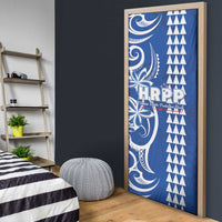 Samoa HRPP Party Door Cover Polynesian Pattern - Polynesian Pride