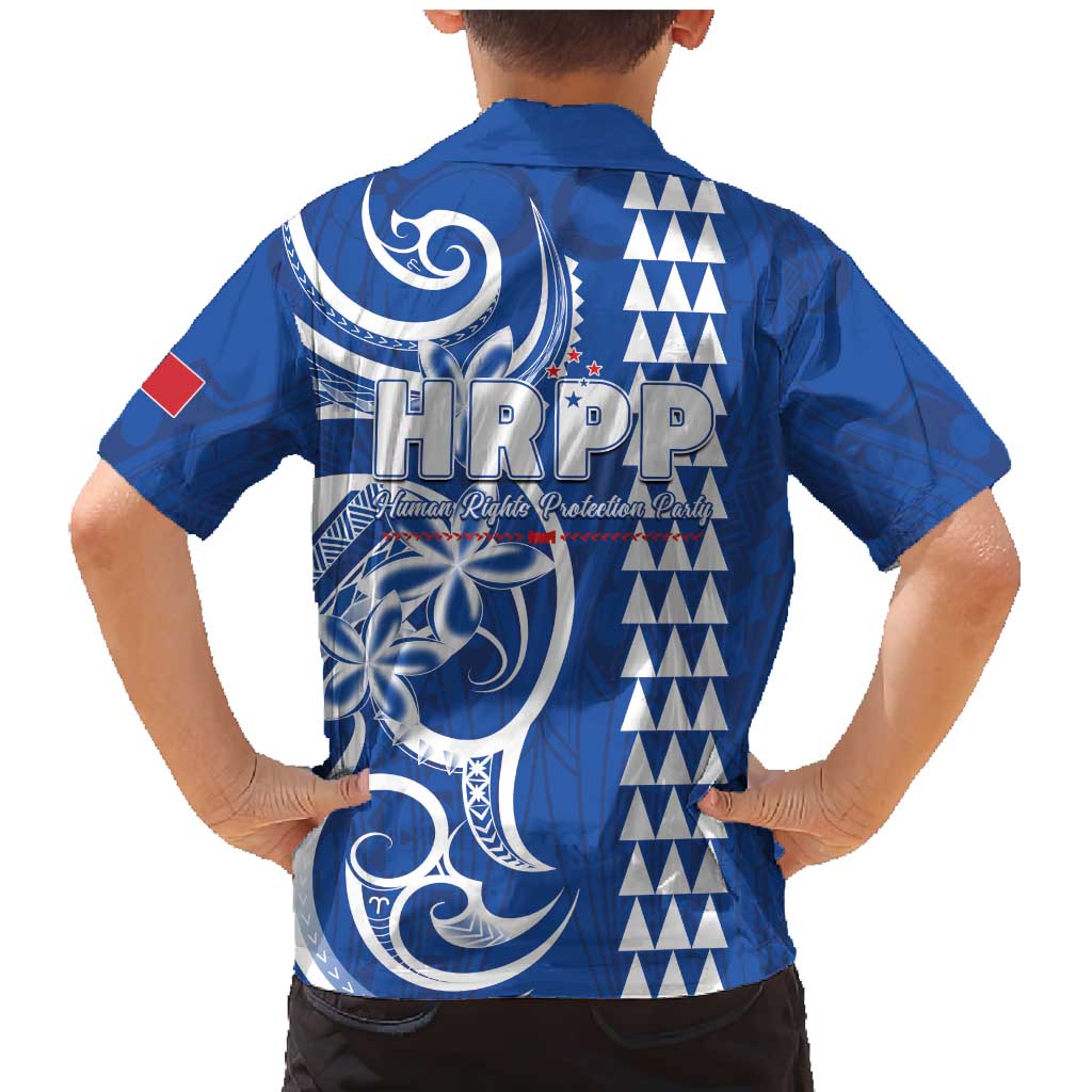 Samoa HRPP Party Family Matching Mermaid Dress and Hawaiian Shirt Polynesian Pattern - Polynesian Pride