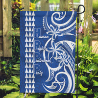 Samoa HRPP Party Garden Flag Polynesian Pattern - Polynesian Pride