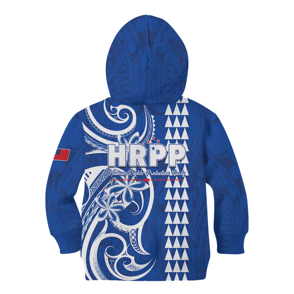 Samoa HRPP Party Kid Hoodie Polynesian Pattern - Polynesian Pride