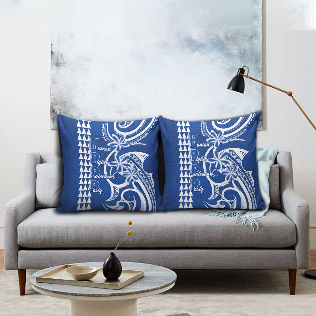 Samoa HRPP Party Pillow Cover Polynesian Pattern - Polynesian Pride