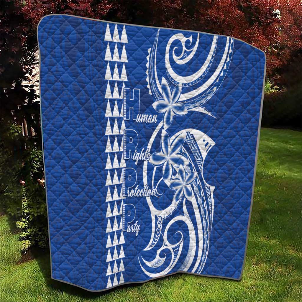 Samoa HRPP Party Quilt Polynesian Pattern - Polynesian Pride