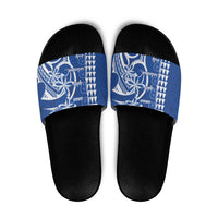 Samoa HRPP Party Slide Sandals Polynesian Pattern - Polynesian Pride