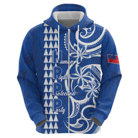 Samoa HRPP Party Zip Hoodie Polynesian Pattern - Polynesian Pride