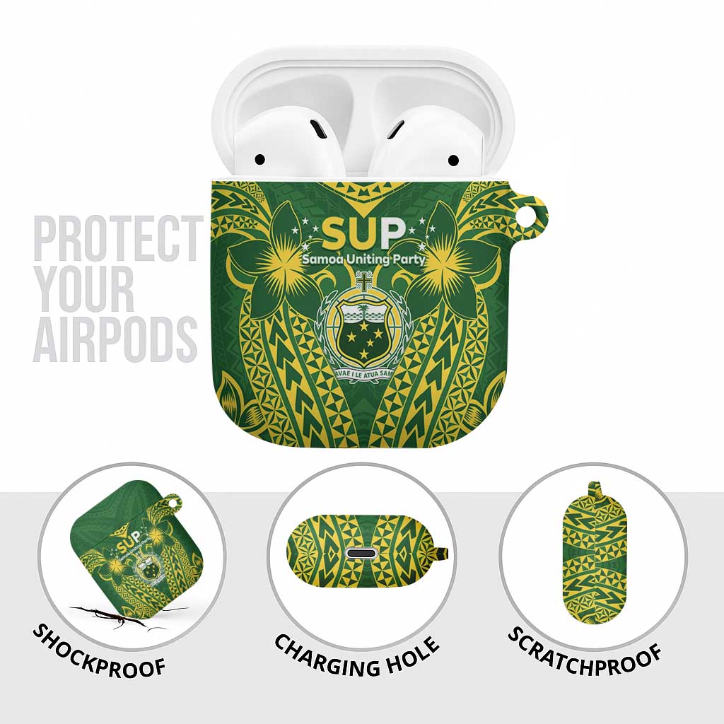 Samoa SUP AirPods Case Samoan Coat Of Arms - Polynesian Pride