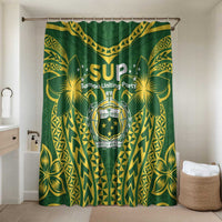 Samoa SUP Bathroom Set Samoan Coat Of Arms - Polynesian Pride