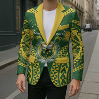 Samoa SUP Blazer Samoan Coat Of Arms - Polynesian Pride