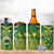 Samoa SUP 4 in 1 Can Cooler Tumbler Samoan Coat Of Arms - Polynesian Pride