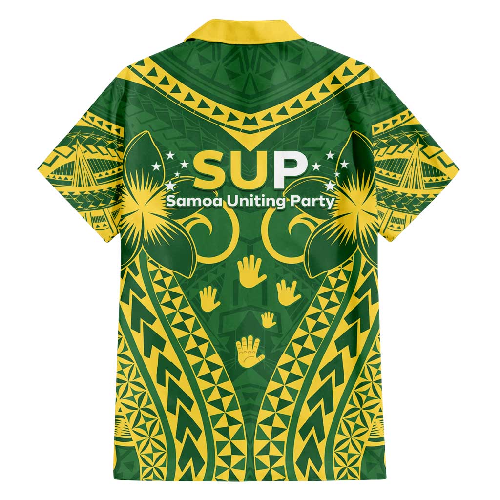 Samoa SUP Family Matching Long Sleeve Bodycon Dress and Hawaiian Shirt Samoan Coat Of Arms - Polynesian Pride