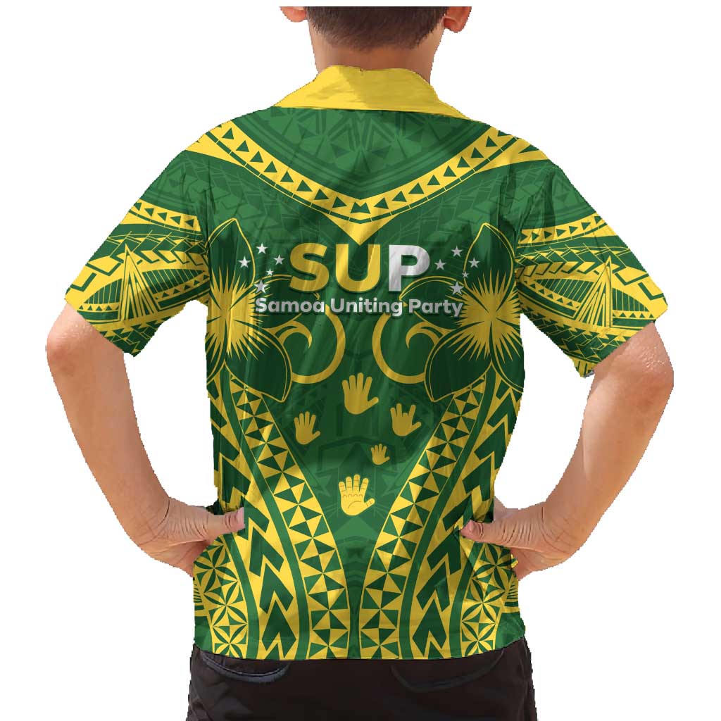 Samoa SUP Family Matching Mermaid Dress and Hawaiian Shirt Samoan Coat Of Arms - Polynesian Pride